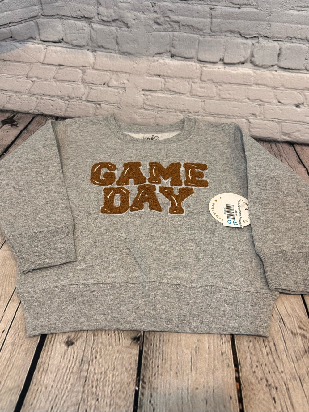 Sweet Wink Game Day Toddler Sweatshirt